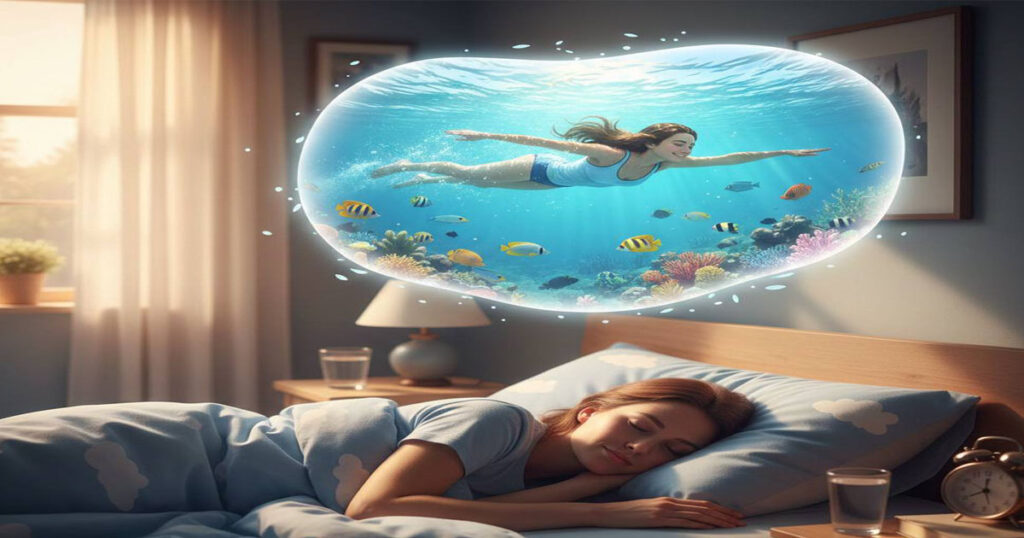 ทํานายฝัน ว่ายน้ำ