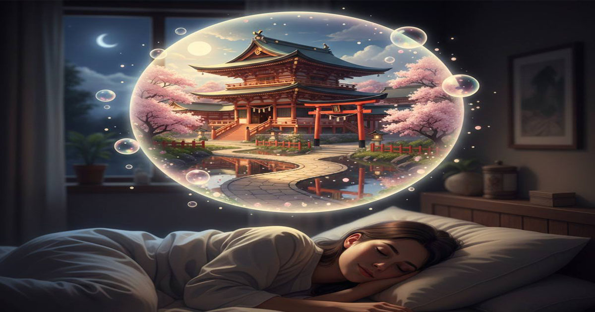 ฝันเห็นศาลเจ้า